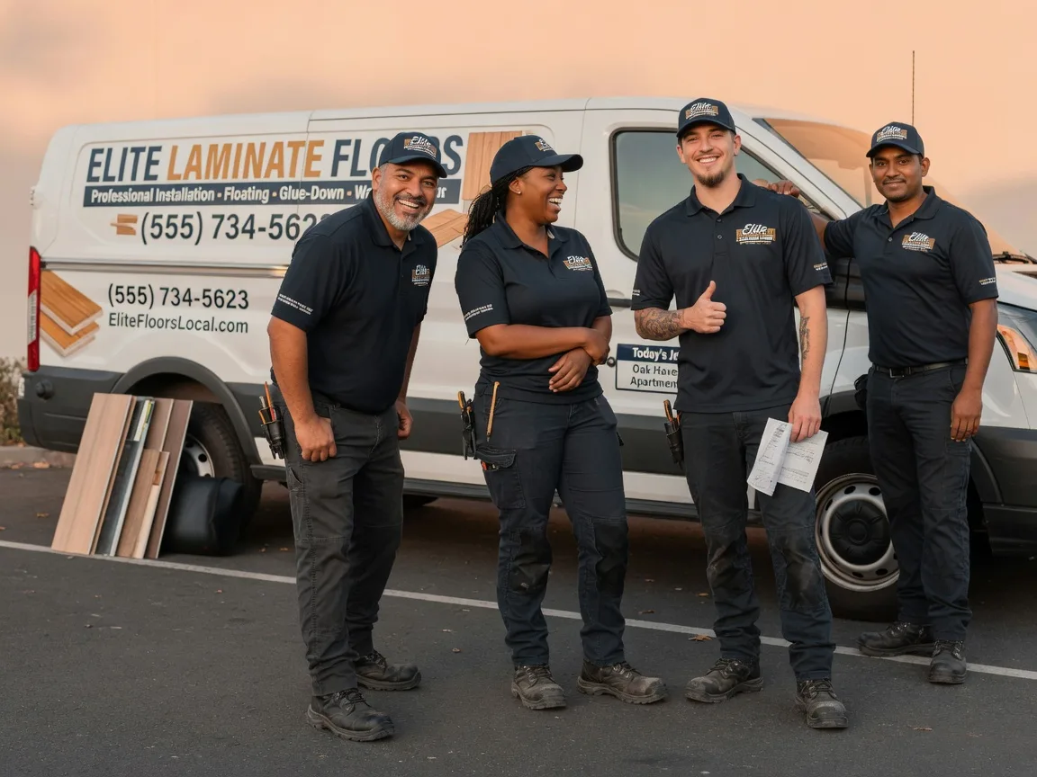 Laminate flooring installation company in Cherry Valley, IL